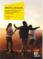 Image -  Ernst and Young (EY) report to the Ministry of Health