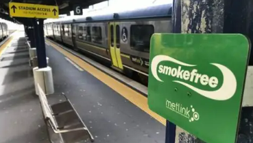 Image - Smokefree signage at railway stations - a survey of 54 stations in 11 local government areas