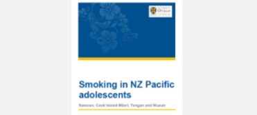 Smoking in NZ Pacific adolescents: Samoan, Cook Island Māori, Tongan and Niuean