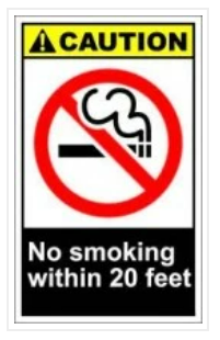 Image - No smoking within 20 feet