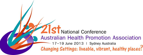 Australian Health Promotion Association conference Logo