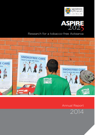 Thumbnail - 2014 ASPIRE2025 Annual Report