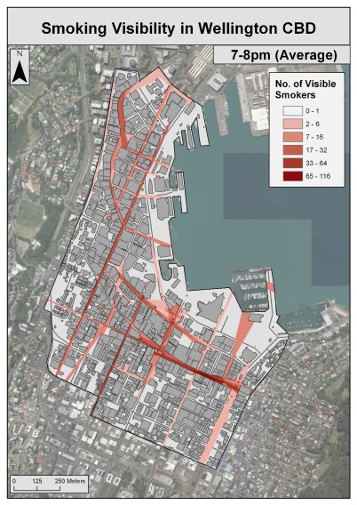 Smoking Visibility in Wellington CBD